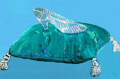 The Glass Slipper, fantasy by Betsy A. Riley